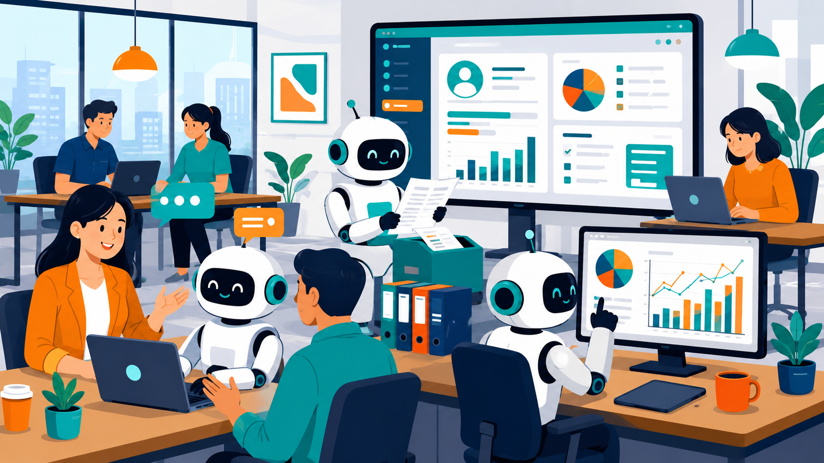 AI Agent ในธุรกิจไทย: 4 ตัวอย่างใช้งานจริงที่เห็นผล