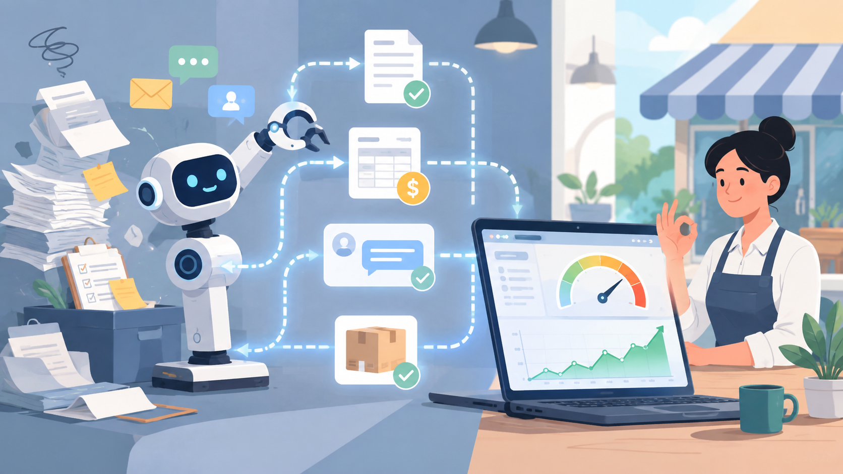 AI Automation ในธุรกิจ ใช้อย่างไรให้ได้ผลจริง พร้อมตัวอย่างไทย
