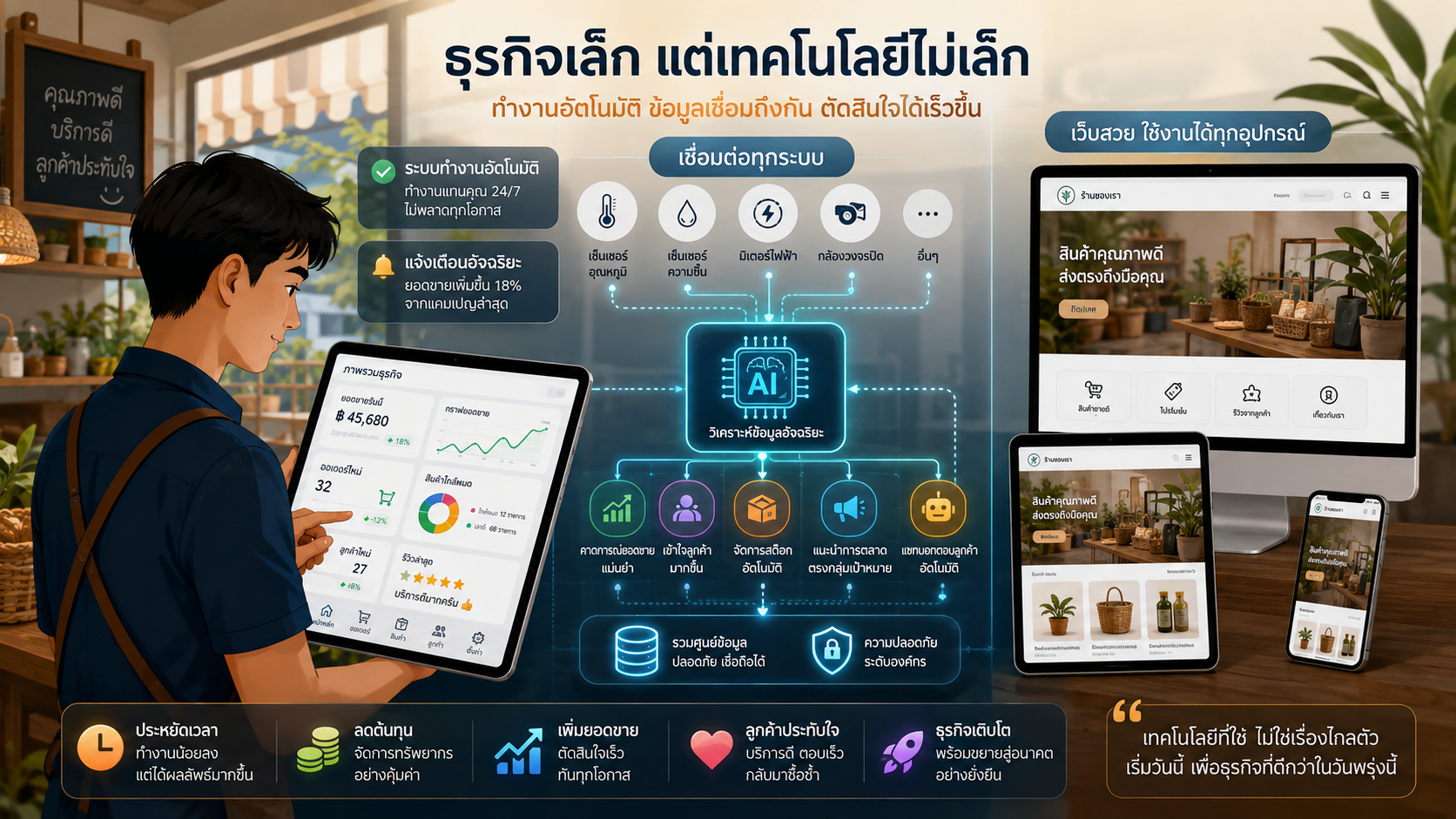 AI Automation ในธุรกิจ SME: เริ่มอย่างไรให้คุ้ม ไม่ใช่แค่ตามกระแส