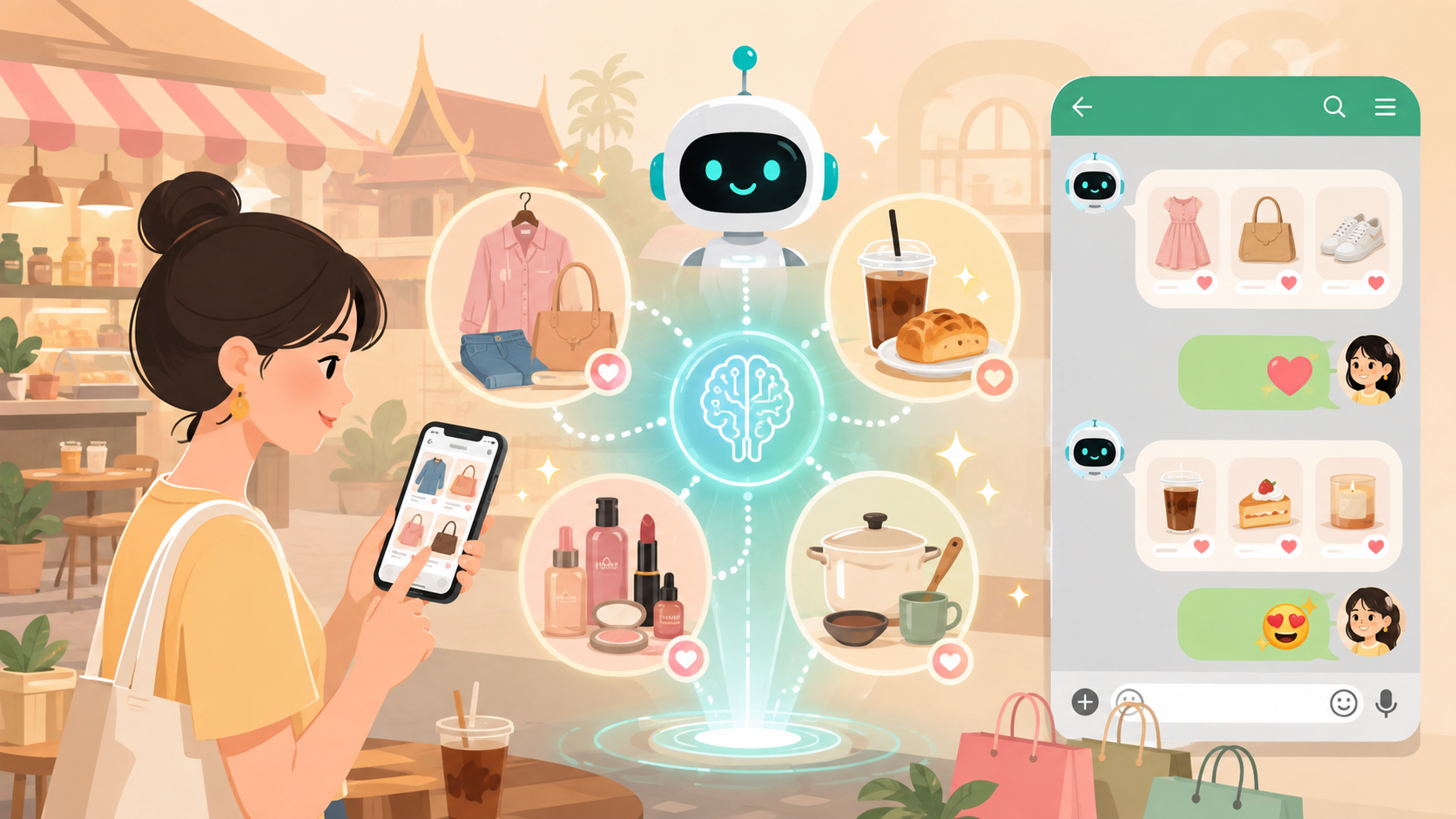 ระบบแนะนำสินค้าอัตโนมัติด้วย AI: ตัวอย่างจริงในธุรกิจไทย