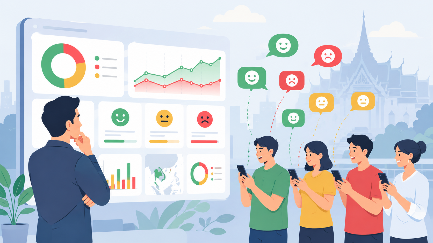 AI วิเคราะห์ Sentiment ลูกค้า: ข้อดีข้อเสียที่ธุรกิจไทยต้องรู้ก่อนลงทุน