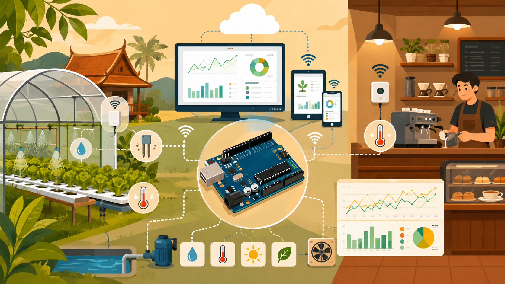 Arduino กับธุรกิจ: จากของเล่น DIY สู่เครื่องมือสร้างรายได้จริง