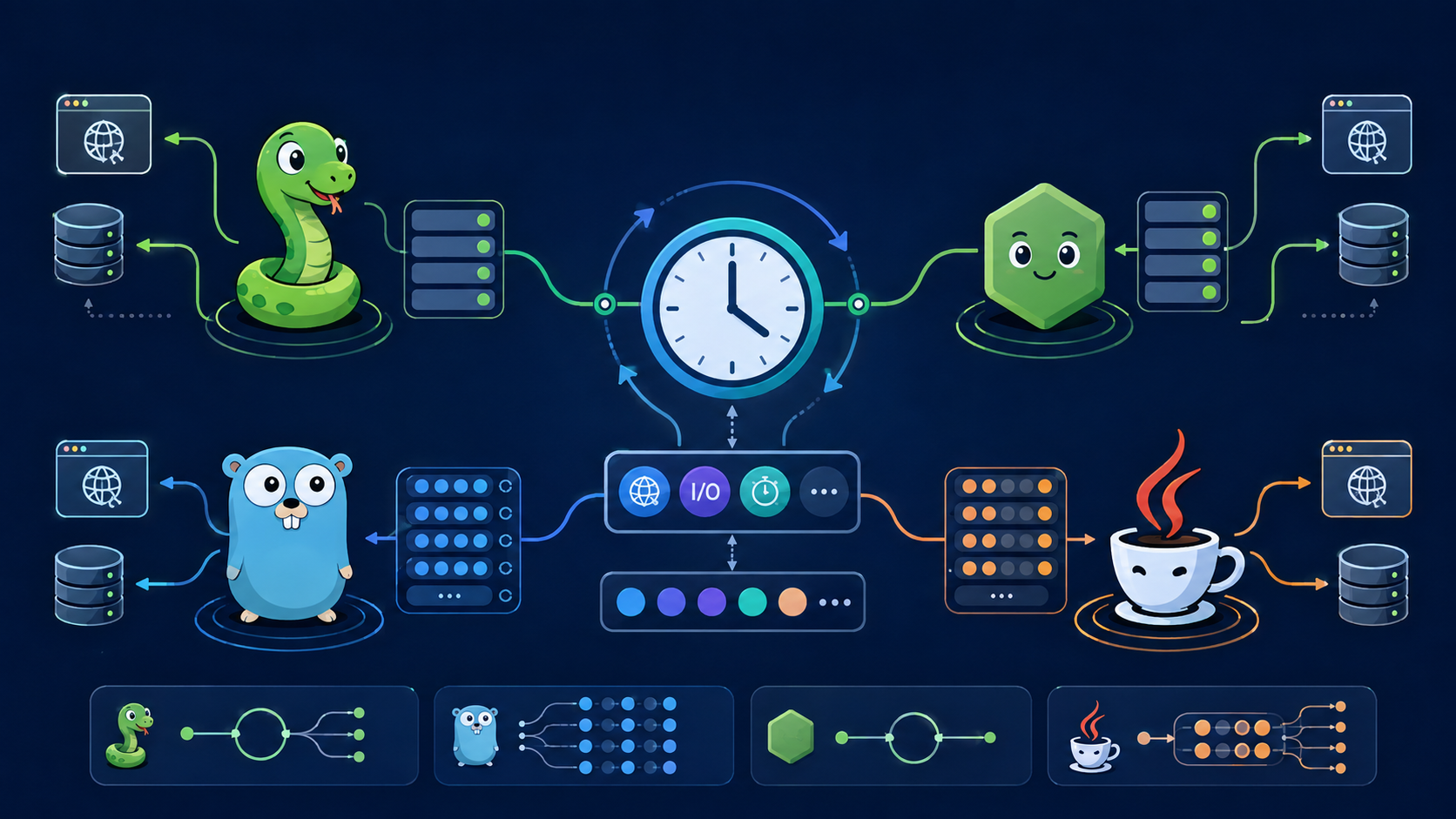 Async Python ต่างจาก Node.js, Go และ Java อย่างไร มุมมองที่เจ้าของธุรกิจต้องรู้