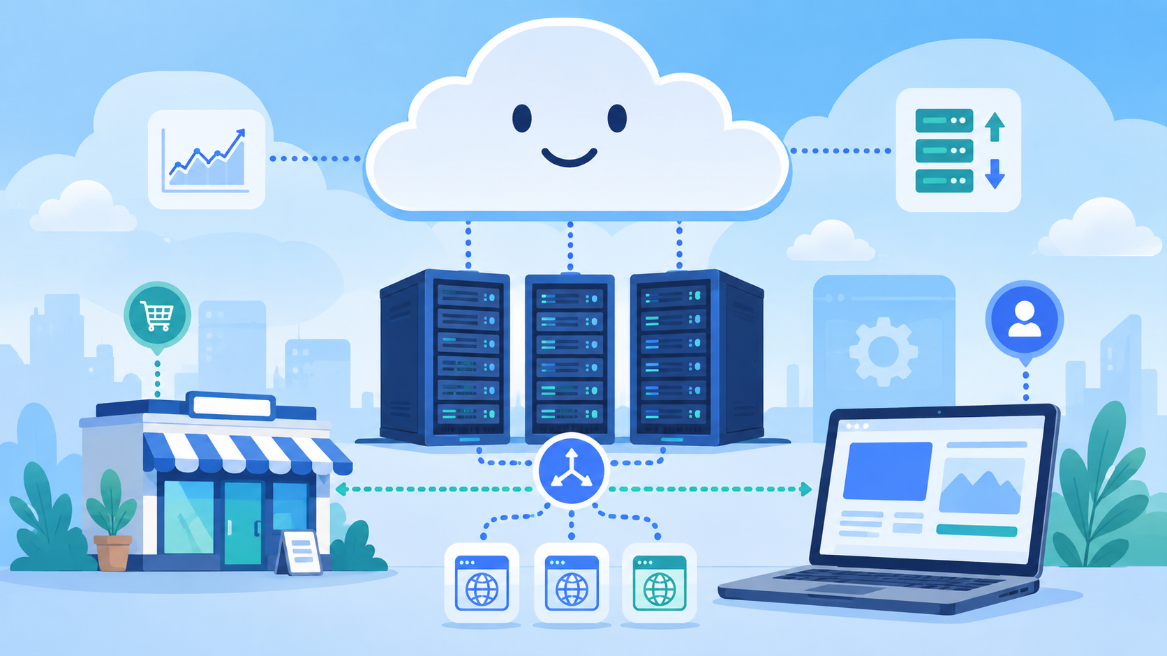 Cloud Hosting คืออะไร เลือกแบบไหนให้เหมาะกับธุรกิจ SME