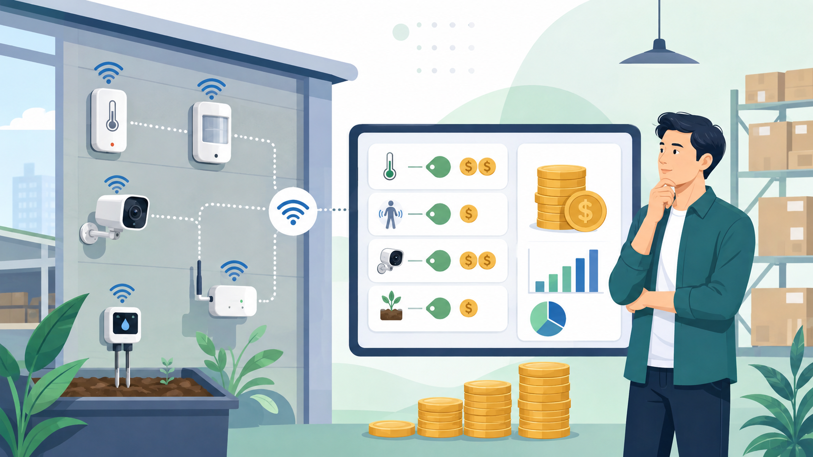 เซนเซอร์ IoT ราคาเท่าไหร่ ไขงบจริงทั้งหมดที่เจ้าของธุรกิจต้องรู้