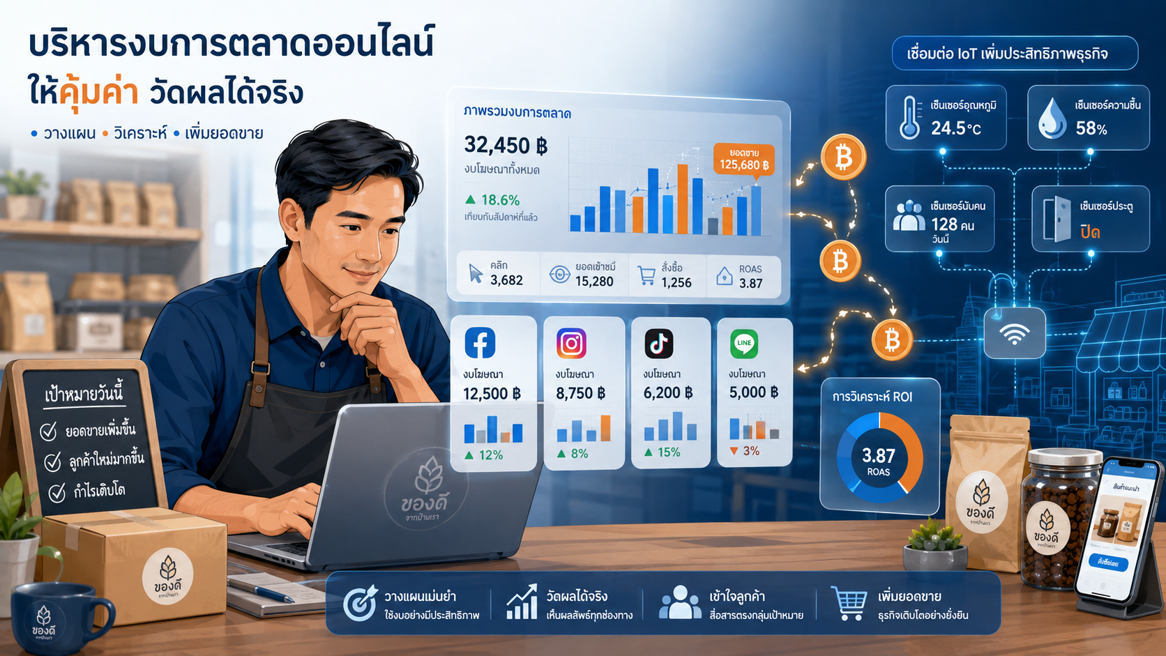 งบ Social Media Marketing สำหรับ SME ไทยปี 2026: ใช้เงินเท่าไหร่ถึงคุ้มค่า